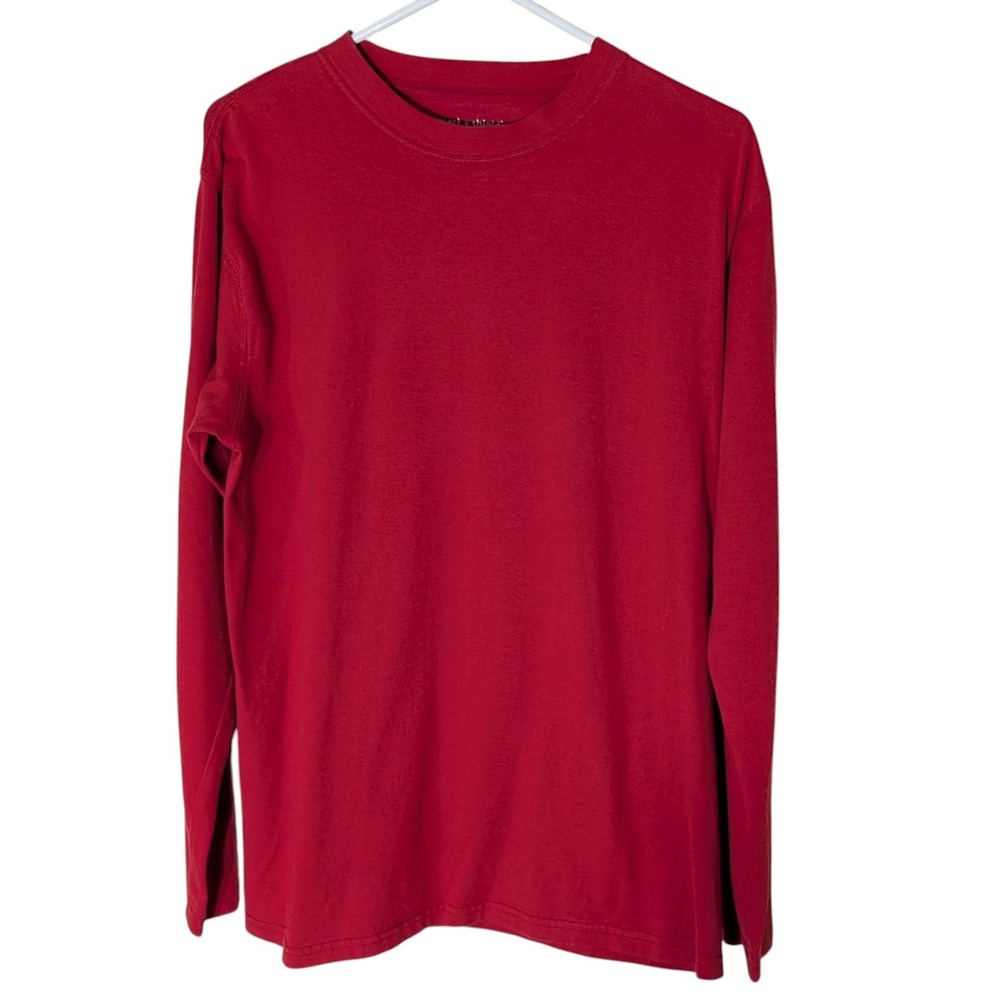 ExOfficio Long Sleeve Tee Shirt Insect Shield Red Logo Outdoors Mens Medium‎ SEE